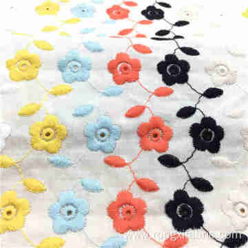 Pattern elastic force Sewing embroidery cotton fabric